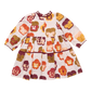 Charlie Dress - Autumn Pansies