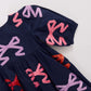 Brooke Dress - Multicolor Bow Applique
