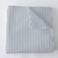 Navy Ticking Twin Quilt