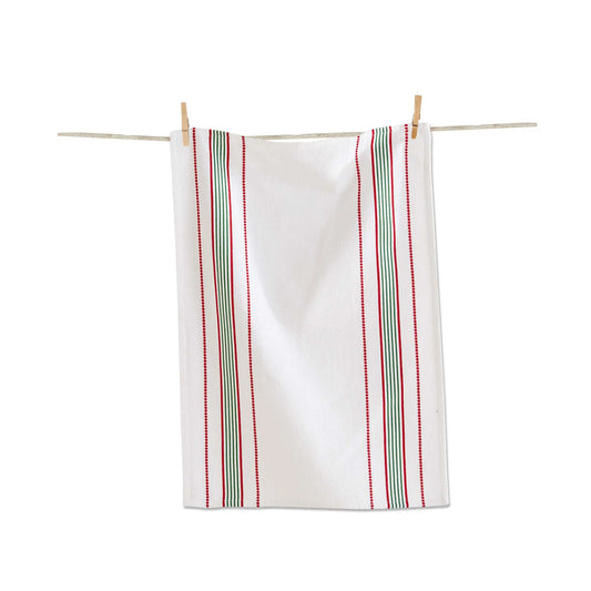 Holiday Stripe Dishtowel