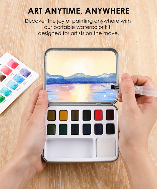 Landscape Watercolor Pocket Set