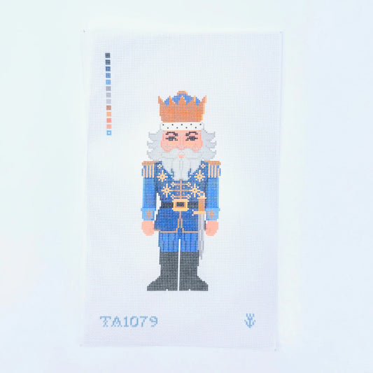 Blue Nutcracker Canvas
