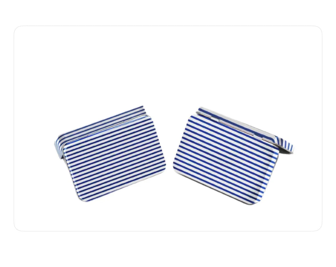 Stripe Trinket Tin