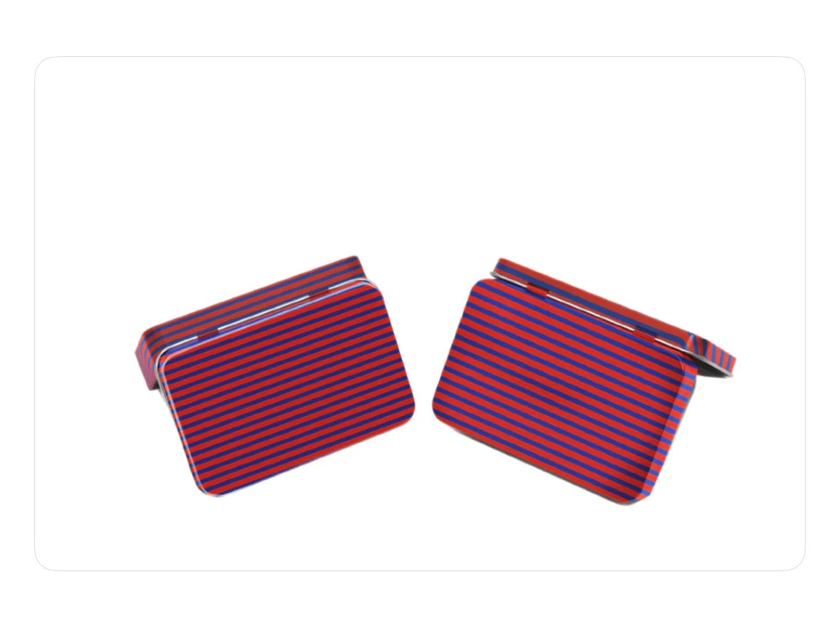 Stripe Trinket Tin
