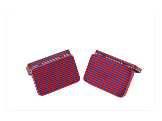 Stripe Trinket Tin