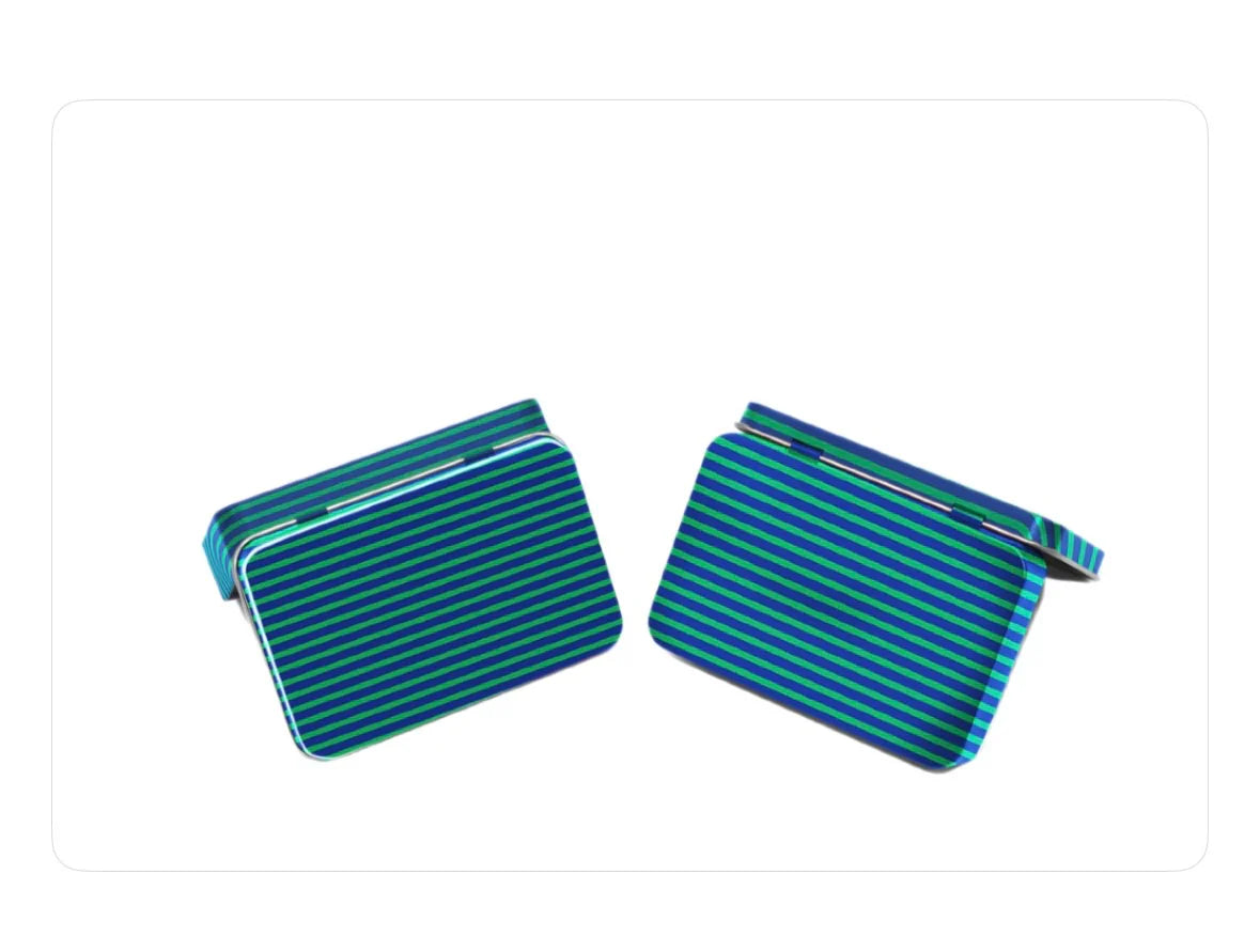 Stripe Trinket Tin
