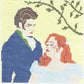 Penelope and Colin Needlepoint Canvas