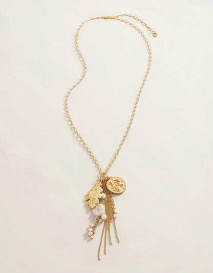 Lowcountry Fall Necklace 26" Pearl
