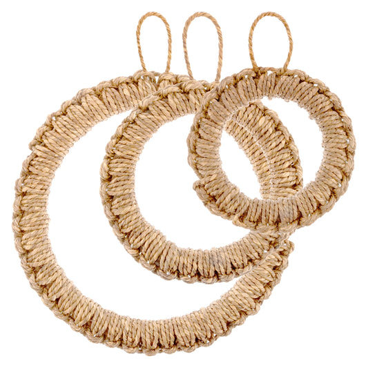 Karma Round Woven Trivets set of 3