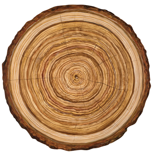 Hester & Cook Die-Cut Wood Slice Placemat 
