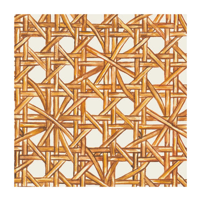 Hester & Cook Rattan Weave Paper Cocktail Napkins 