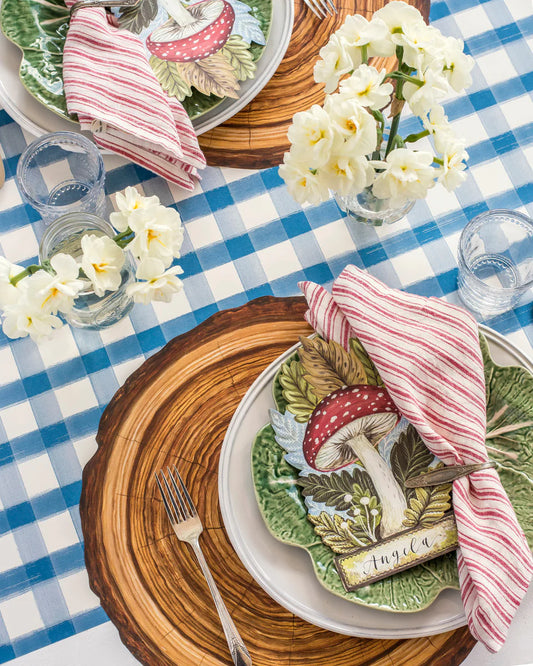 Hester & Cook Die-Cut Wood Slice Placemat 
