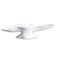 Freeform Small Oval Pedestal Cracker Tray