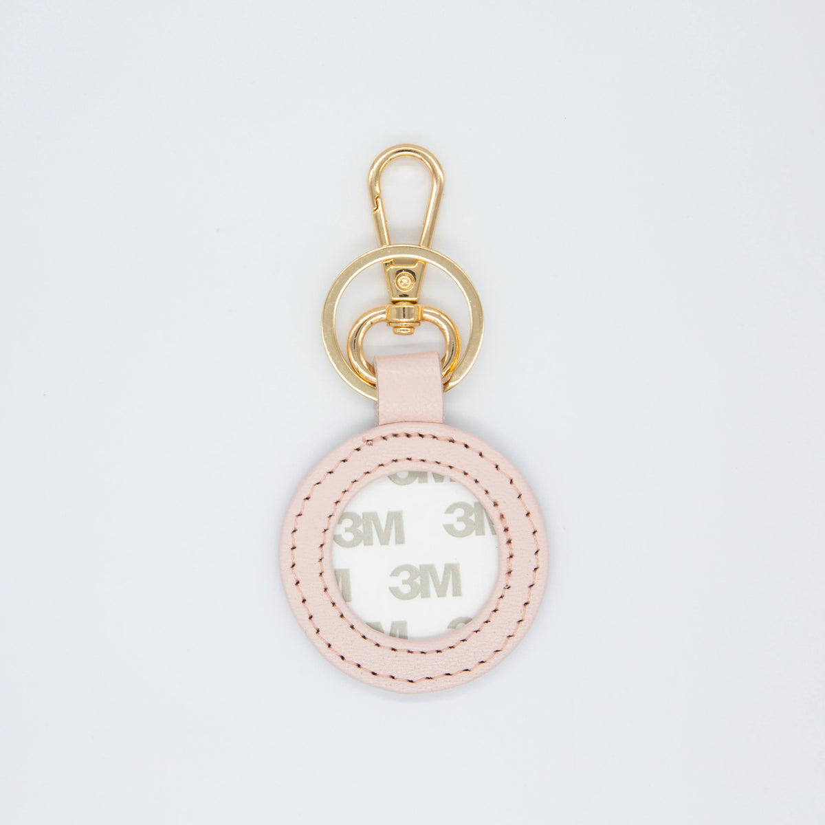 Leather Needlepoint Key FOB