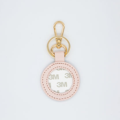 Leather Needlepoint Key FOB