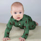 Long Sleeve Polo Romper - Deer