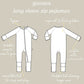 Long Sleeve Zip PJ - Deer