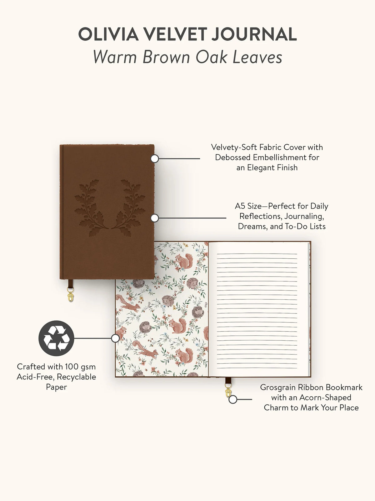 Velvet Olivia Journal