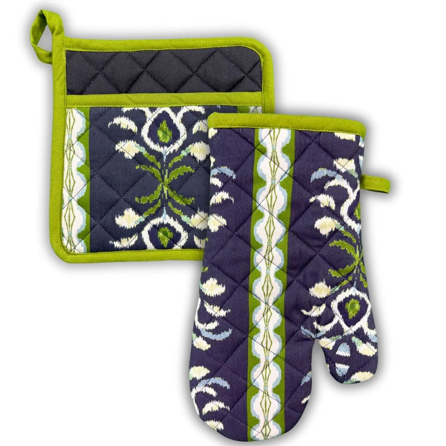 Laura Park Oven Mitt & Pot Holder Set