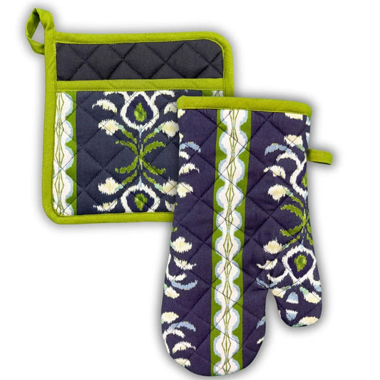 Laura Park Oven Mitt & Pot Holder Set