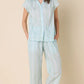 Nantucket Stripe Pima Capri Pajamas