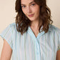 Nantucket Stripe Pima Capri Pajamas