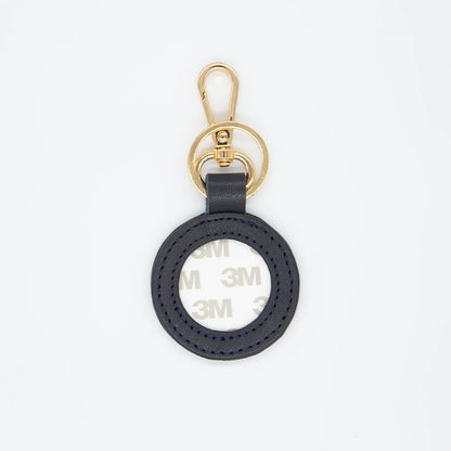 Leather Needlepoint Key FOB