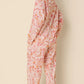 Coral Bird Voile Pajama