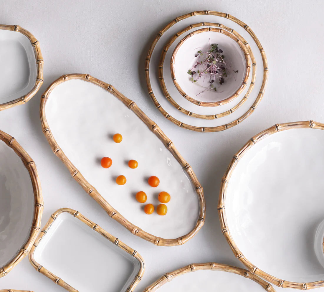 Medium Bamboo Oval Platter