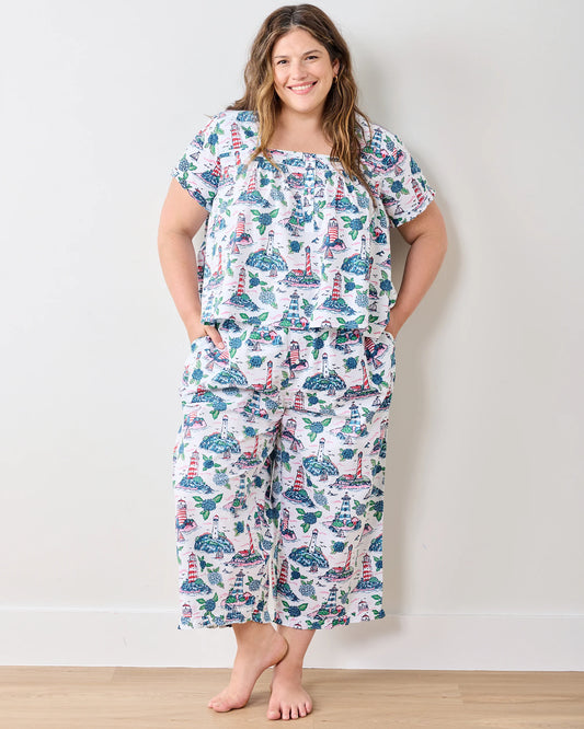 Lighthouse Keeper Cropped PJ Set