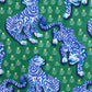 Tiger Queen Quilted Duffle Bag