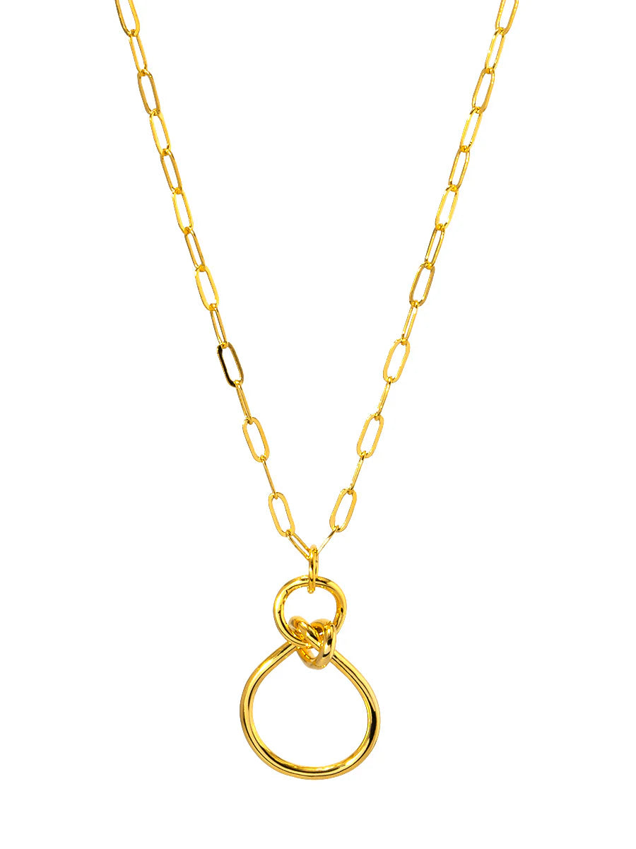Knotted Charm Pendant