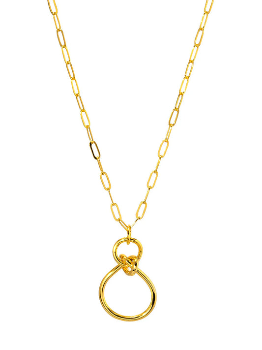 Knotted Charm Pendant