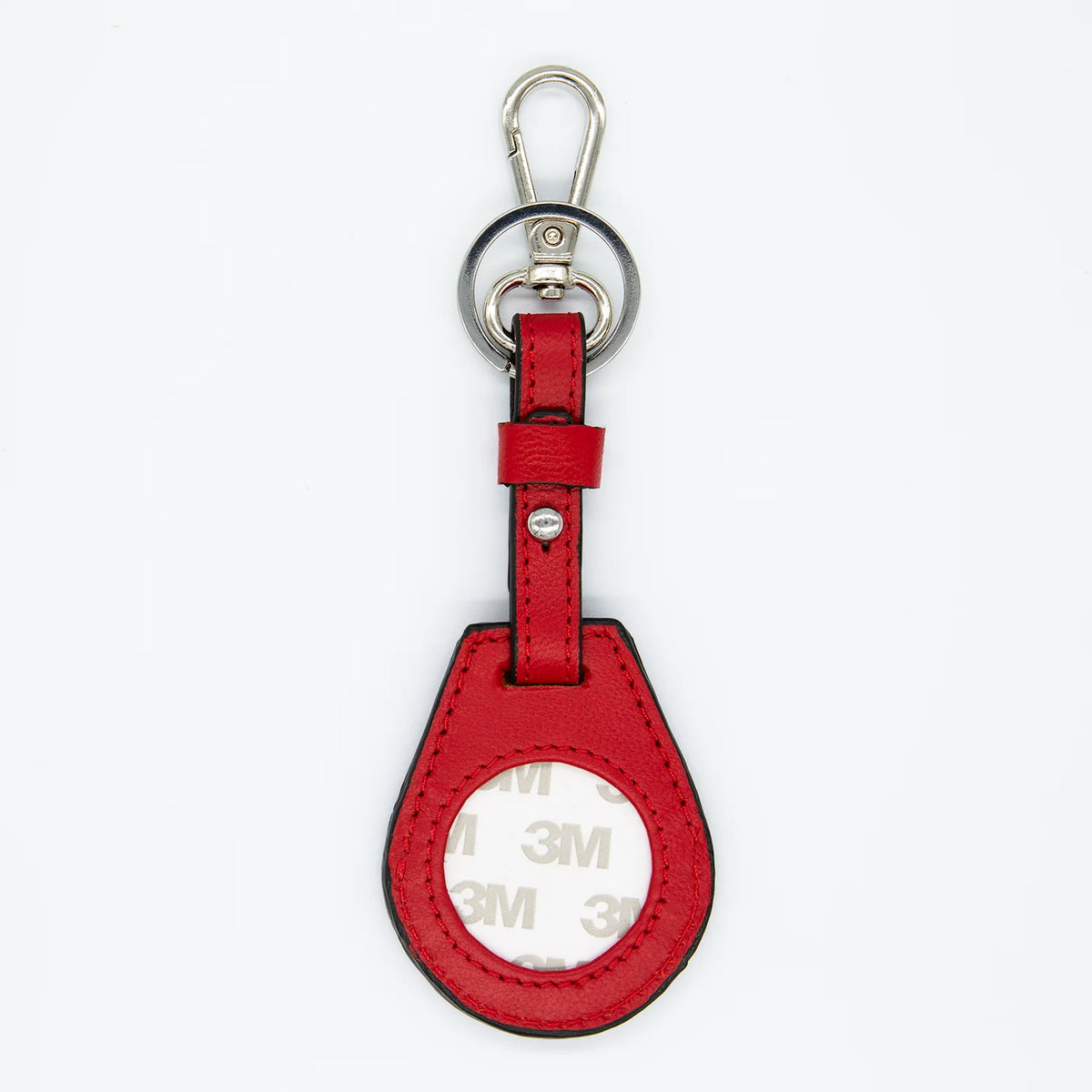 Red air tag key chain