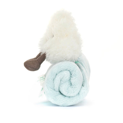 side view of the plush toy