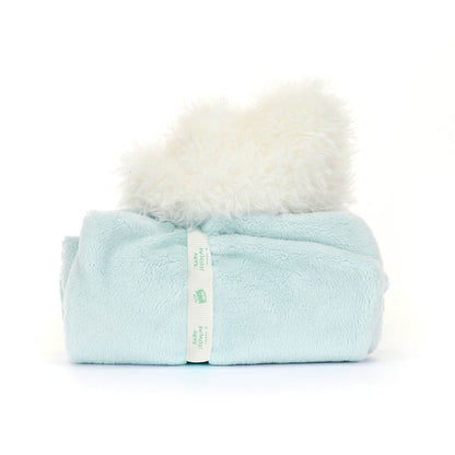 back view of the plush toy
