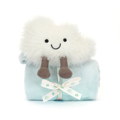 soft plush toy with a cloud on it