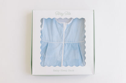 Sleep Sack - Blue Gingham