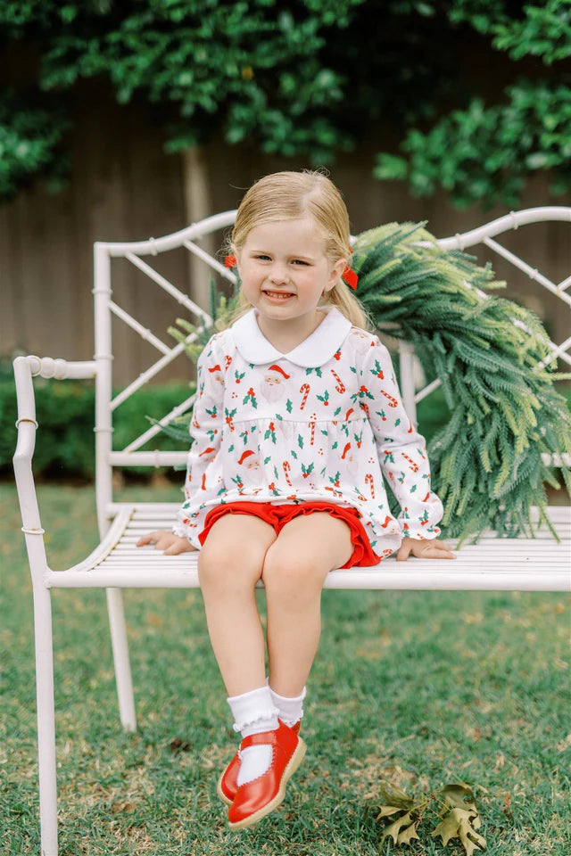 The Proper Peony Children's Christmas outfit toddler girl set 