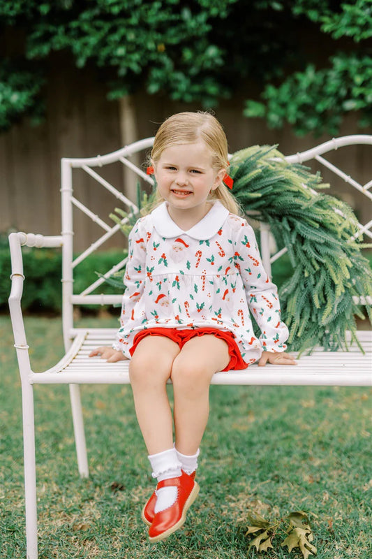 The Proper Peony Children's Christmas outfit toddler girl set 