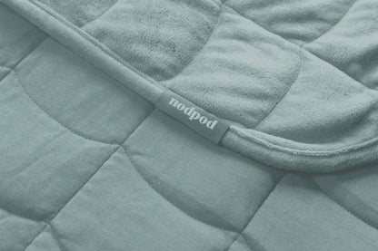 Nodpod Body The Weighted Pod for Your Body weighted blanket sage 