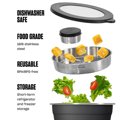 Salad Bowl Kit 64oz