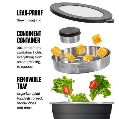 Salad Bowl Kit 64oz