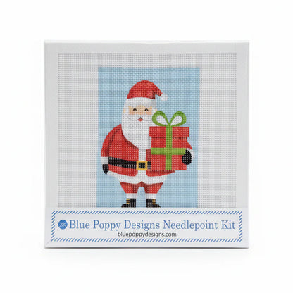 Blue Poppy Needlepoint Kit