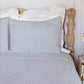Navy Ticking Twin Quilt