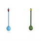 Ladybug Spoon Pair