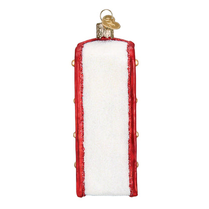 Old World Christmas Sled glass ornament 