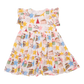 Girls Jennifer Dress- Birthday Star