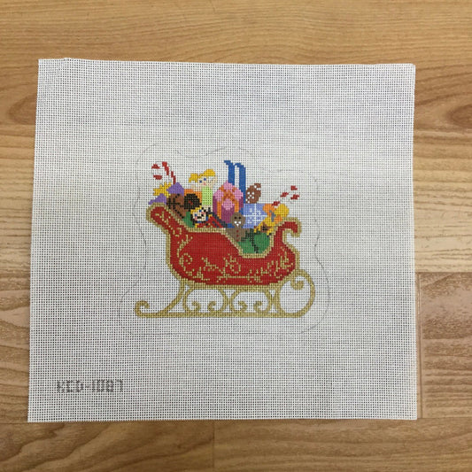 Christmas Sleigh Canvas