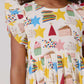 Girls Jennifer Dress- Birthday Star